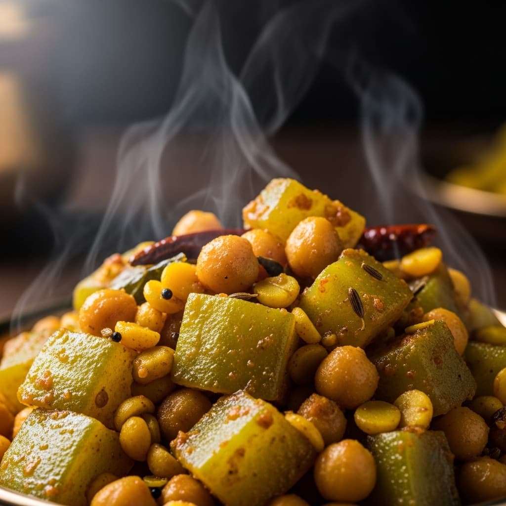 Dudhi Chana